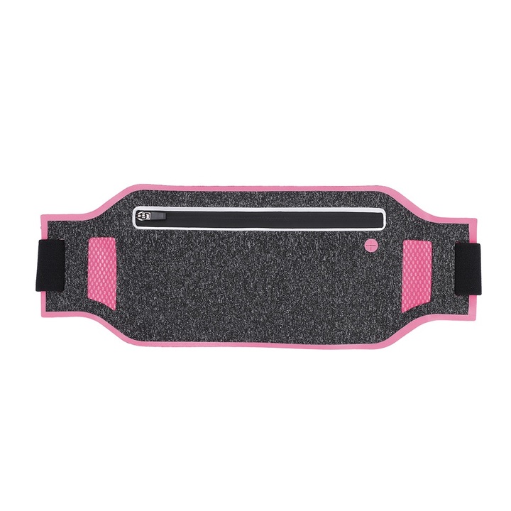 Jormftte sporttáska, multifunkcionális, vízálló, rózsaszín, telefonhoz és kulcsokhoz