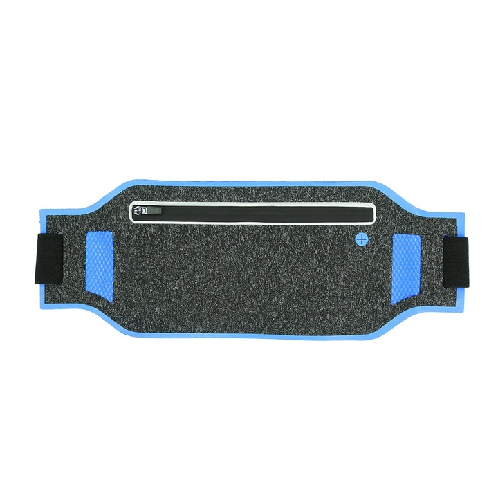 Jormftte sporttáska, multifunkcionális, vízálló, kék, telefonhoz és kulcsokhoz