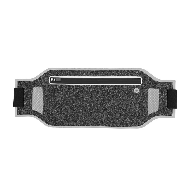 Táska sport Jormftte, multifunkcionális, vízálló, szürke, telefonhoz és kulcsokhoz