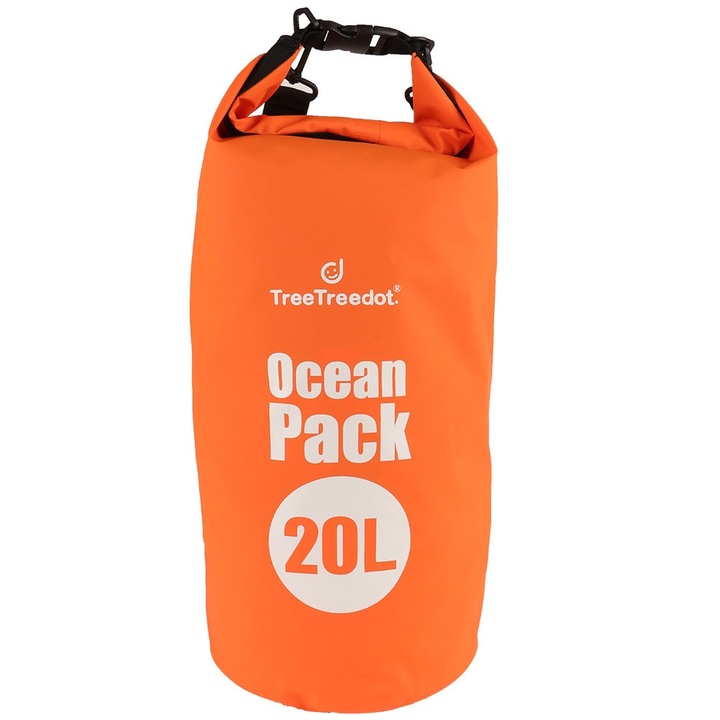 Sporttáska, longziming, vízálló, 20 literes űrtartalommal, összecsukható, kültéri tevékenységekhez