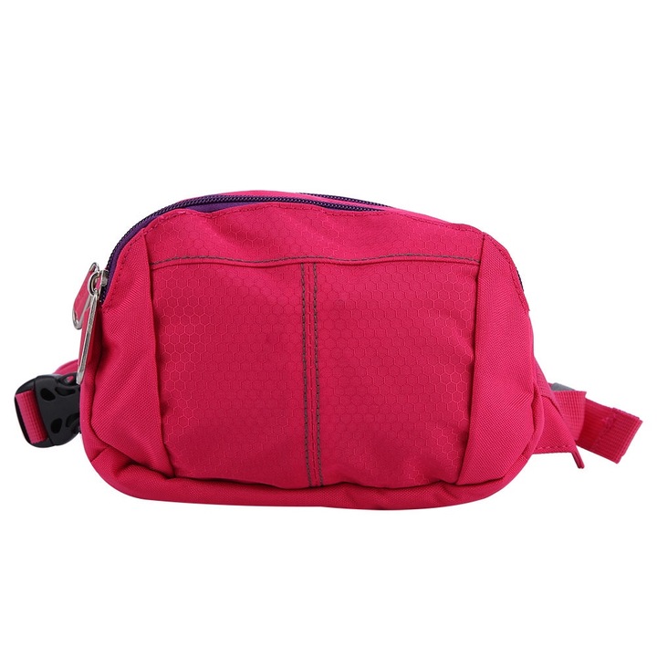 Jormftte sporttáska, poliészter, rózsaszín, több zsebbel