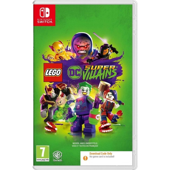 Game Warner Bros Entertainment LEGO DC SUPERVILLAINS KÓD DOBOZBAN – Nintendo Switch