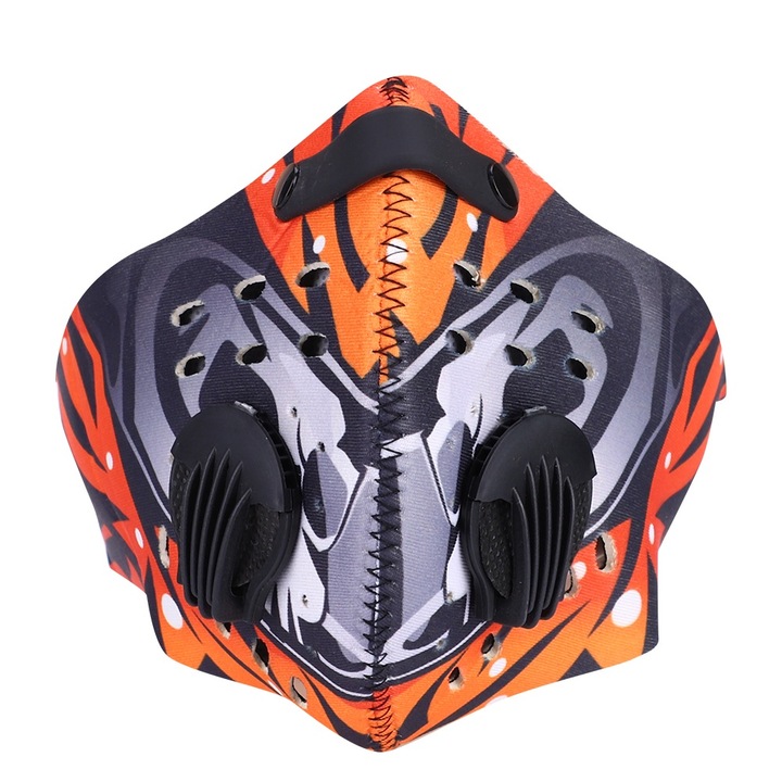 Védőmaszk, Enforose, szennyeződés és por ellen, fél arcra, lélegző, kerékpározáshoz BG-1012