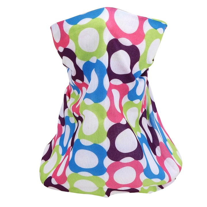 Set 4 esarfe multifunctionale sport Enforose anti-UV pentru exterior, protectie solara pentru fata si gat