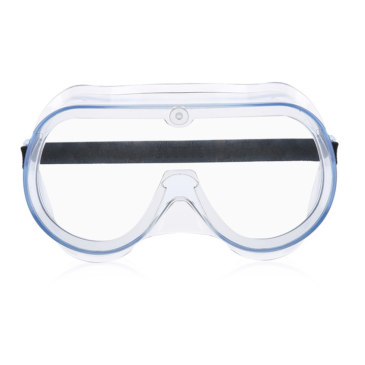 Ochelari de protectie unisex, rezistenti la vant, anti-praf, anti-aburire, silicon, respirabili, ochelari de protectie pentru ochi