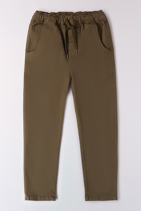 IDO, Nadrág ferde zsebekkel, Sötétbarna, 128 CM