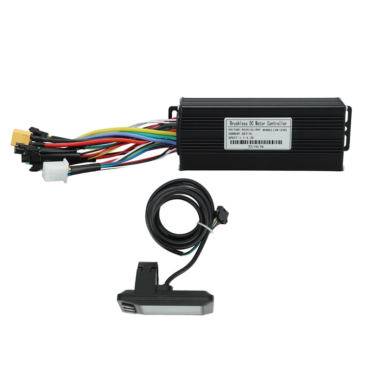 Kit controler bicicleta electrica Cozevdnt 1000-1500W 30A cu display 24V 36V 48V