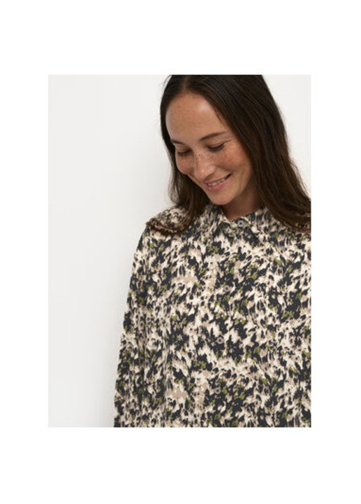 Дамска рокля, кафе, 303582234, Многоцветна, Вискоза, Многоцветен