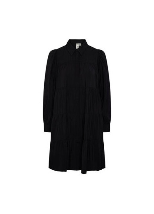 Rochie dama, yas, 302598717, Negru, Viscoza, Negru