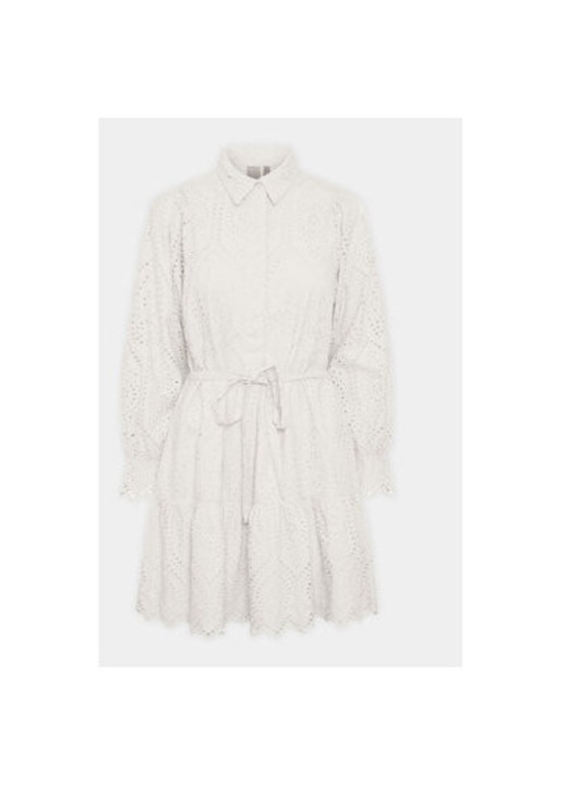 Дамска рокля, yas, 303481407, Памук, Бял