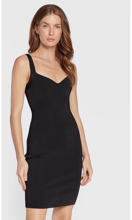 Rochie dama, guess, 300970294, Negru, Viscoza, Negru, XL