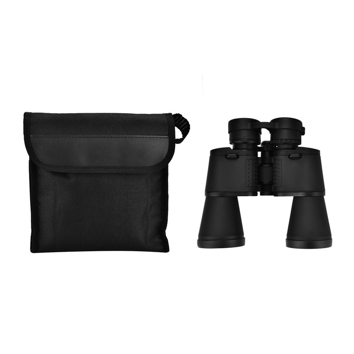 Преносим бинокъл Longziming 10X50, комплект за наблюдение на птици, ергономичен дизайн, водоустойчив, аксесоари включени