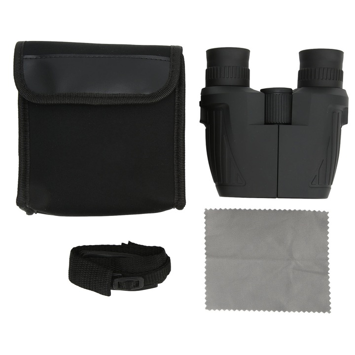 Бинокъл Longziming 10x25, ергономичен дизайн, противоплъзгащ се, многоцветен