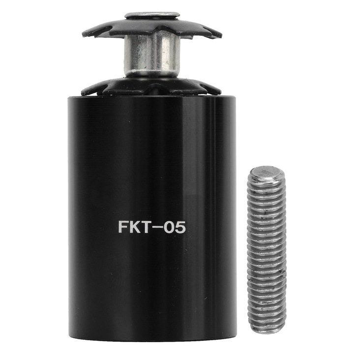 Kerékpárvilla-beszerelő szerszám, Jormftte, alumínium, korrózióálló, fekete