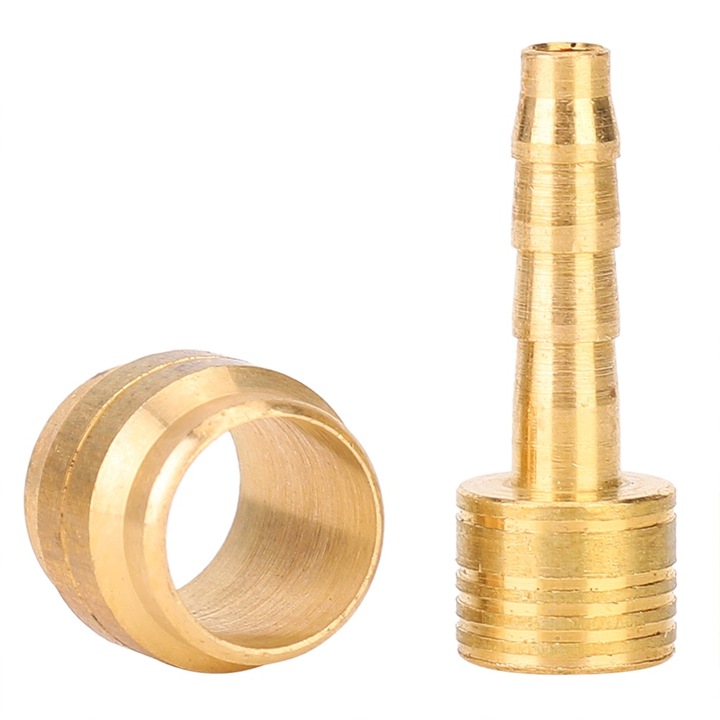 Jormftte hidraulikus féktömlő csatlakozó készlet, sárgaréz, korrózióálló, strapabíró, Magurához