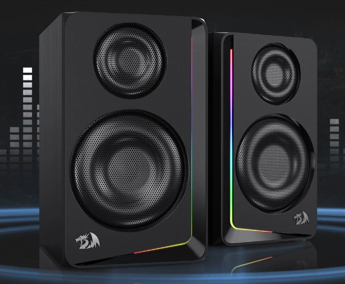 Boxe Bluetooth Redragon Andante, iluminare RGB, putere: 10W RMS (5W x 2 ...
