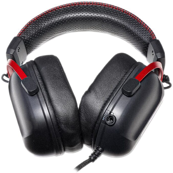 Casti gaming Redragon Cybill 7.1 , iluminare RGB, microfon detasabil omnidirectional cu noise canceling, design ergonomic, Negru