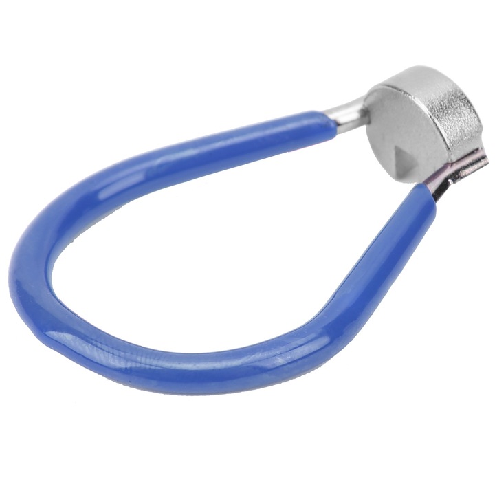 Kulcs kerékpár küllőkhöz, Jormftte, acél, küllőállítás, gumi fogantyú, kék