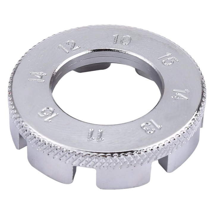 Univerzális kulcs küllőkhöz, Jormftte, Szénacél, Ezüst