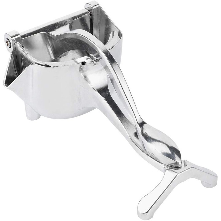 Ръчна сокоизстисквачка, мултифункционална, за портокал, лимон, лайм, краставица, алуминиева сплав, сребро