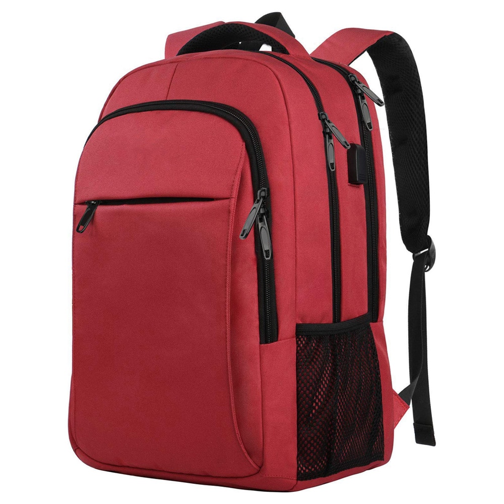 Rucsac de calatorie, AMRINUGL, 18 inch, Rosu