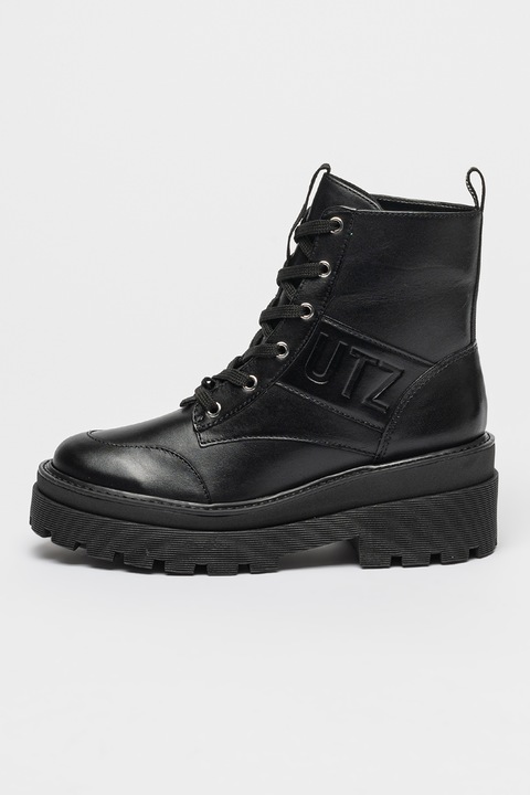 Schutz, Ghete din piele Difanis, Negru