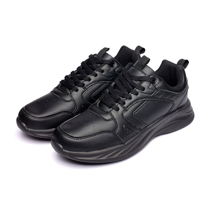Pantofi sport barbati, MT901-1, Negru, 45