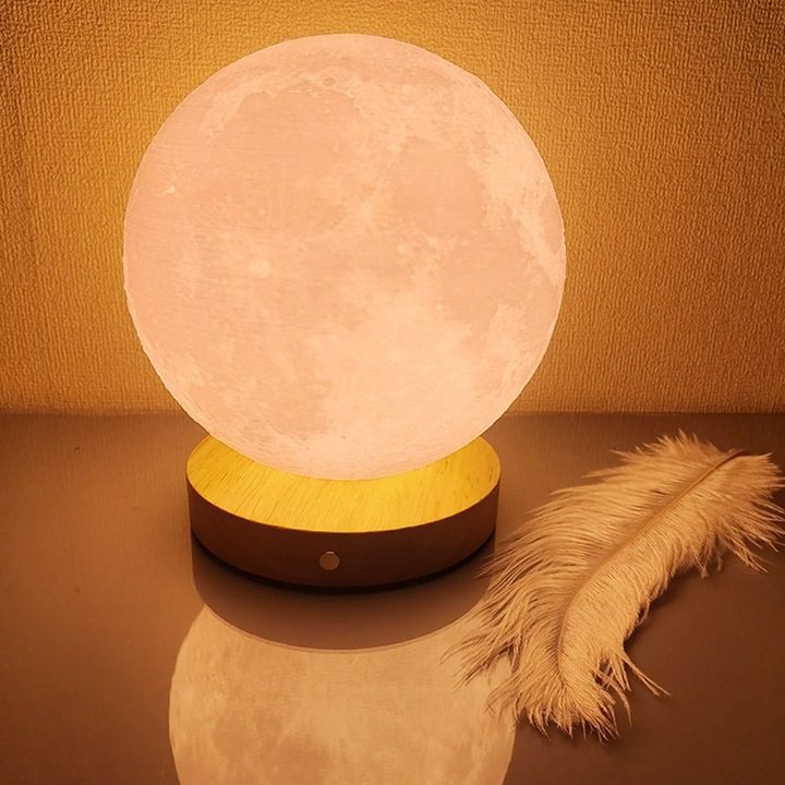 Лампа за светлинна терапия, Лампа Happy Sunlight без UV с 3 цветови температури, регулируема яркост, таймер и функция памет, слънчева лампа, пълноспектърна светлина за дома, офиса