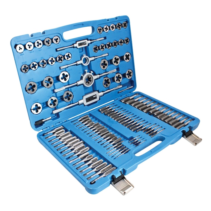 Trusa filiere si tarozi, ASTA, M2-M18, 110 piese