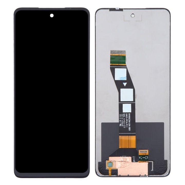 Дисплей за Motorola Moto G04/ G24/ G24 Power DaDen®, черен, LCD, сензорен екран, най-добро качество