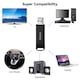 Външен твърд диск, USB памет, 2 в 1 OTG USB 3.2+ USB C, HP01B, Portable, 10TB