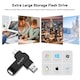 Външен твърд диск, USB памет, 2 в 1 OTG USB 3.2+ USB C, HP01B, Portable, 10TB