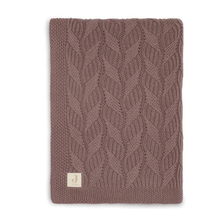 Плетено одеяло Spring Knit Chestnut 75x100 см, Jollein