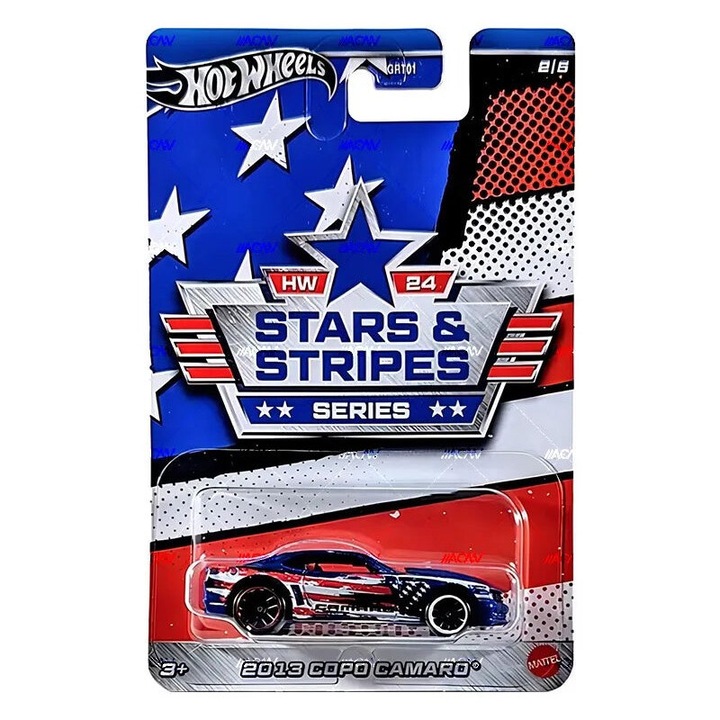 Кола Hot Wheels 2024 Stars & Stripes 2013 COPO CAMARO