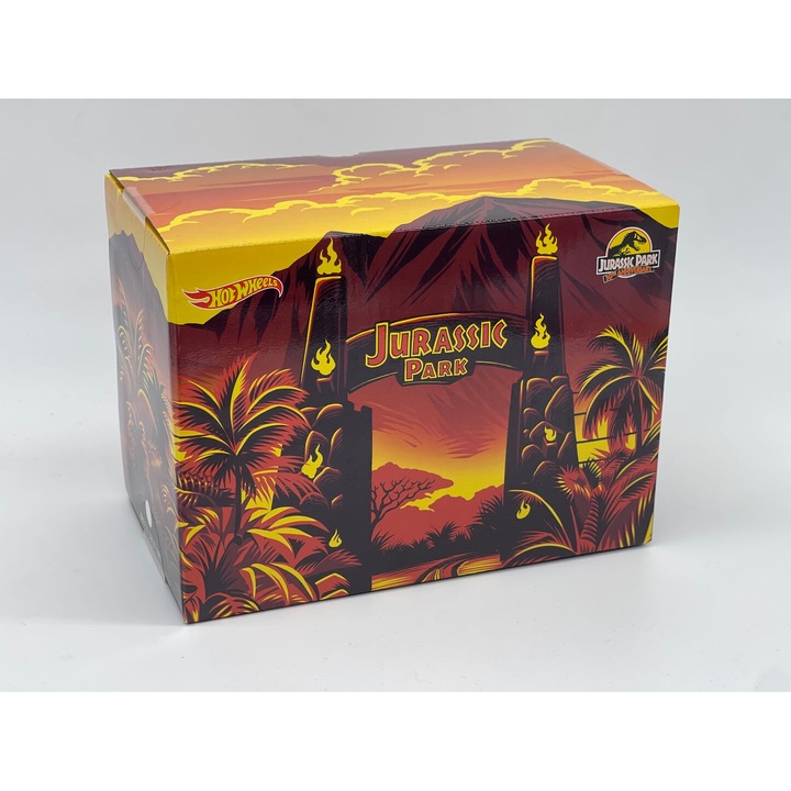 Автомодел Hot Wheels Jurassic Park "Jeep Wrangler & Dr. Ian Malcolm" 30th Anniversary SDCC Ексклузивен модел