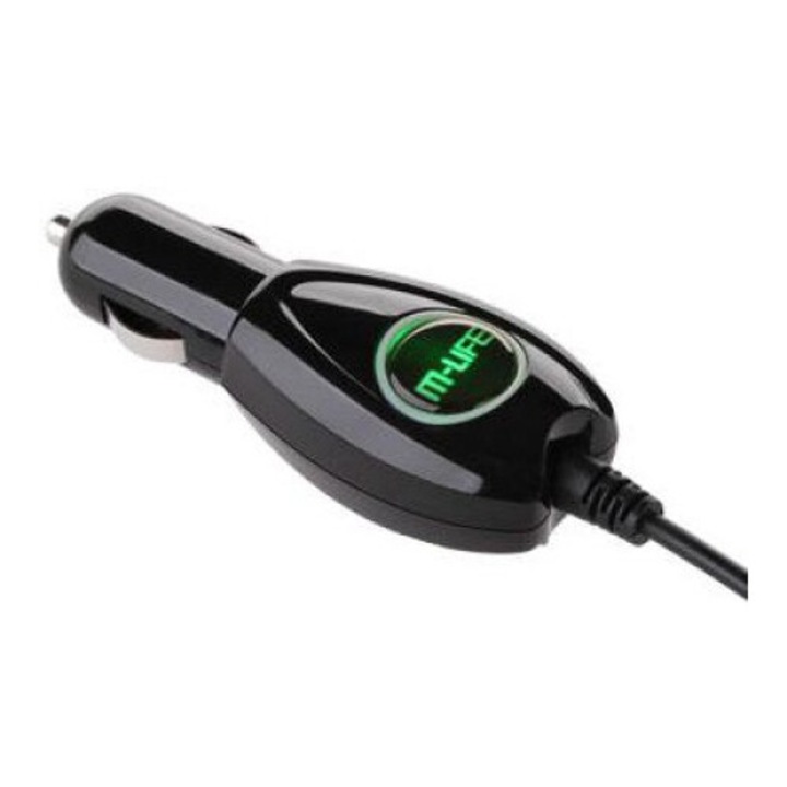 Incarcator Auto M-Life ML0314, MicroUSB, 0.8A Negru