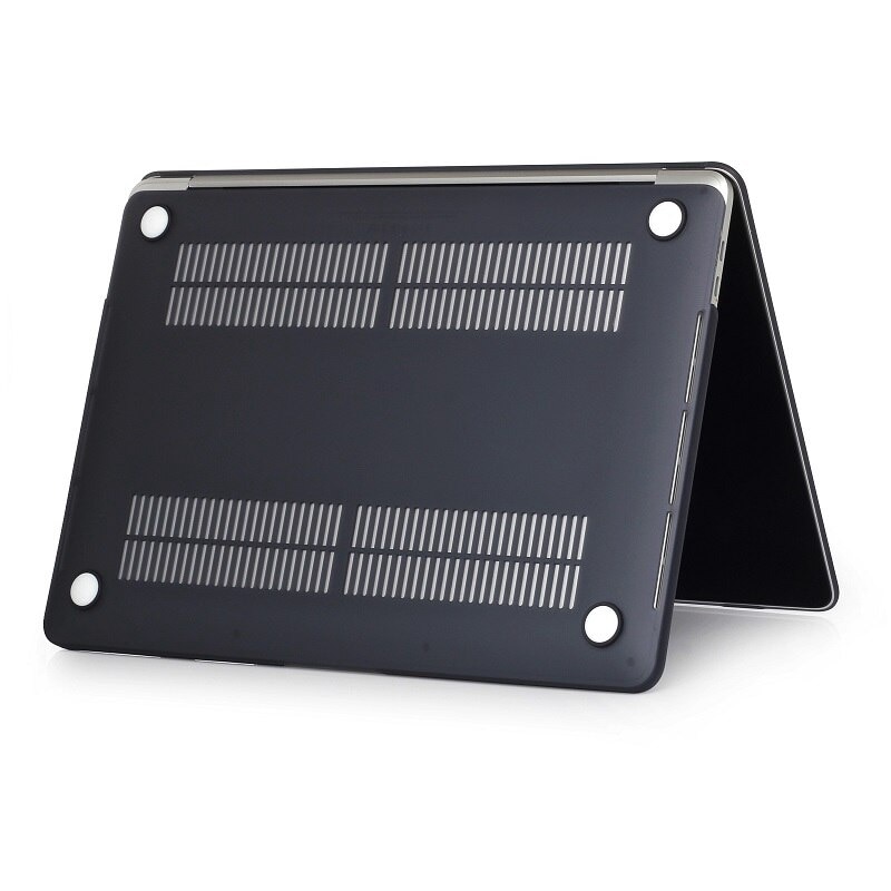 Carcasa de protectie, 2017 Macbook Air 13.3" Caz de acoperire dura Air 13 A1466/A1369.negru