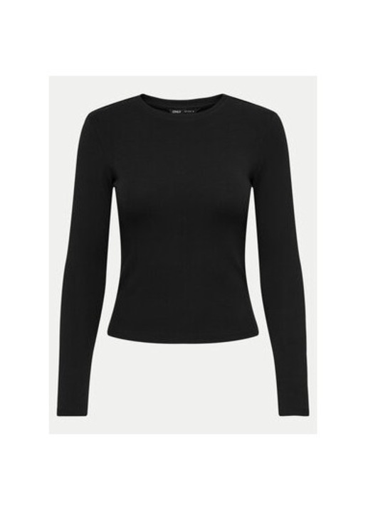 Bluza dama, only, Negru, Bumbac, Negru