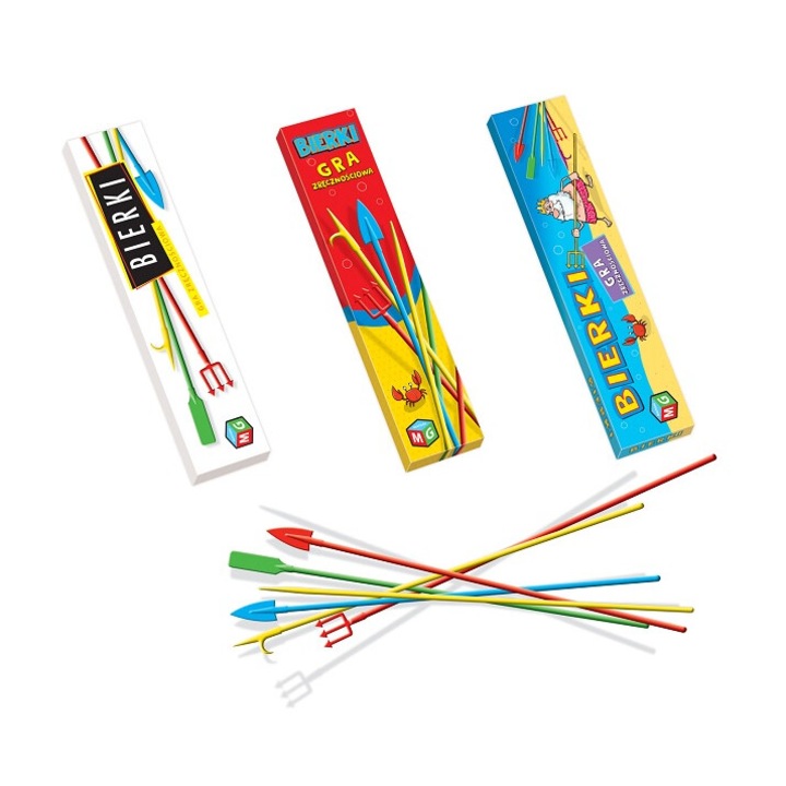 Társasjáték, Bierki, többszínű, 1 db