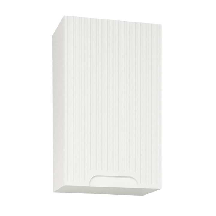 Corp superior MDF bucatarie, Seria Space, Badenmob, 40x32x68cm, Alb Rustic