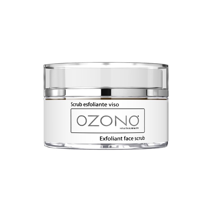 Scrub exfoliant facial cu ulei ozonat, 50 ml, Ozono
