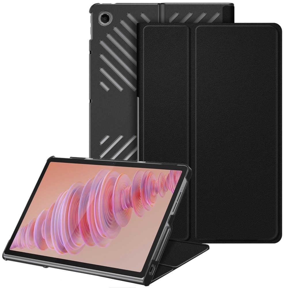 Husa pentru Lenovo Tab Plus 11.5 cu functie wake-up/sleep protectie 360 - negru