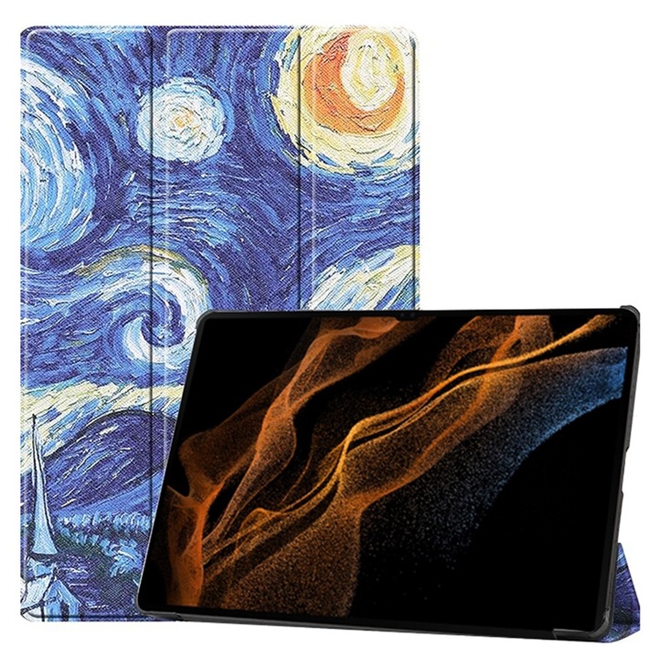 Калъф fixGuard FoldPro Plus за Samsung Galaxy Tab S8 Ultra / S9 Ultra - Starry Night