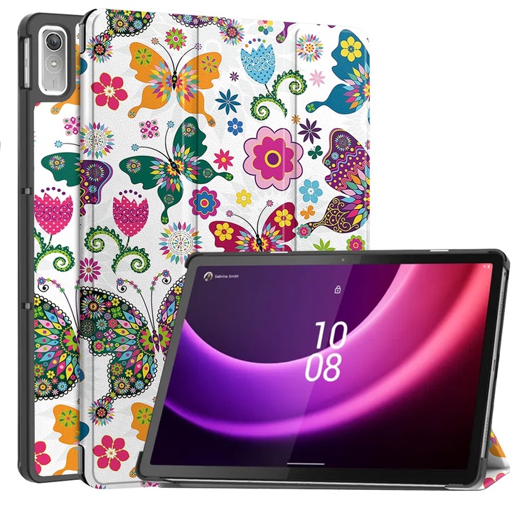 Husa tableta, Smartphosis, Pentru Lenovo Tab P11 Gen 2 11.5 - Techsuit FoldPro - Butterfly multicolor