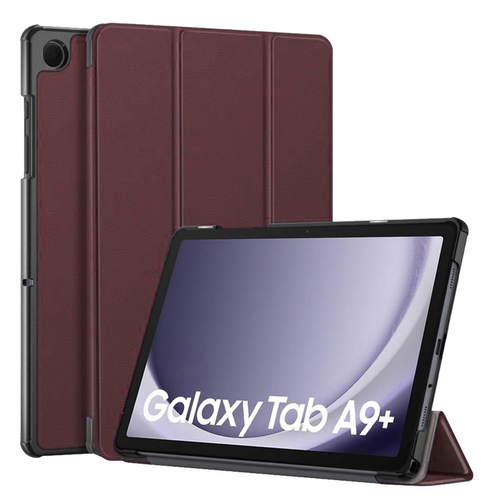 Защитен калъф за Samsung Galaxy Tab A9 Plus, X54, нанотекстил, благородно червено