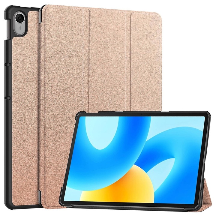Husa Protectie pentru Huawei MatePad 11.5", X37, Nanotextil, Golden Rose