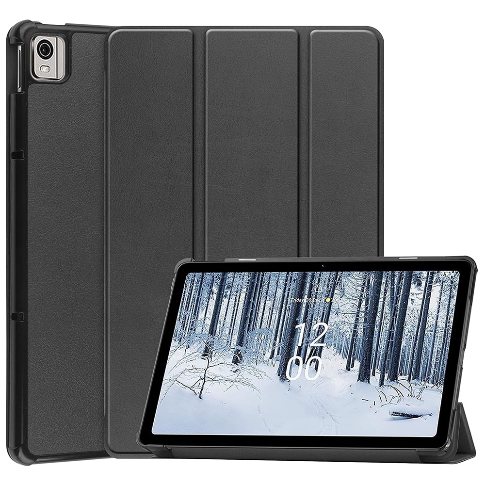 Husa tableta, Smartphosis, Pentru Nokia T21, Techsuit FoldPro, Negru