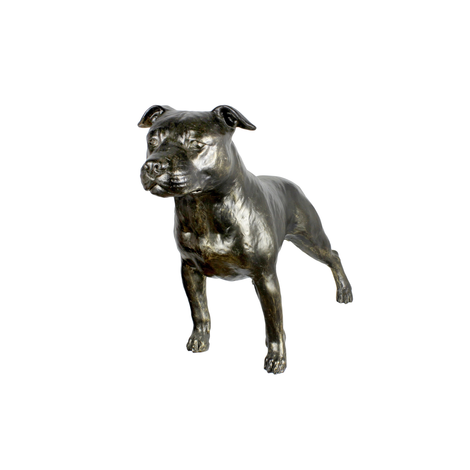 Statueta caine Staffordshire Bull Terrier, Art-Dog, dimensiune
