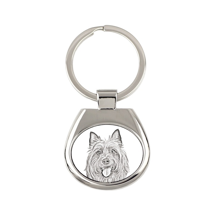 Ausztrál terrier kutyafotós kulcstartó Art-Dog