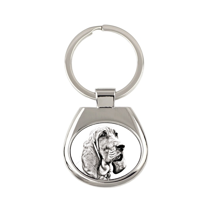 Redbone Coonhound kutyafotós kulcstartó Art-Dog